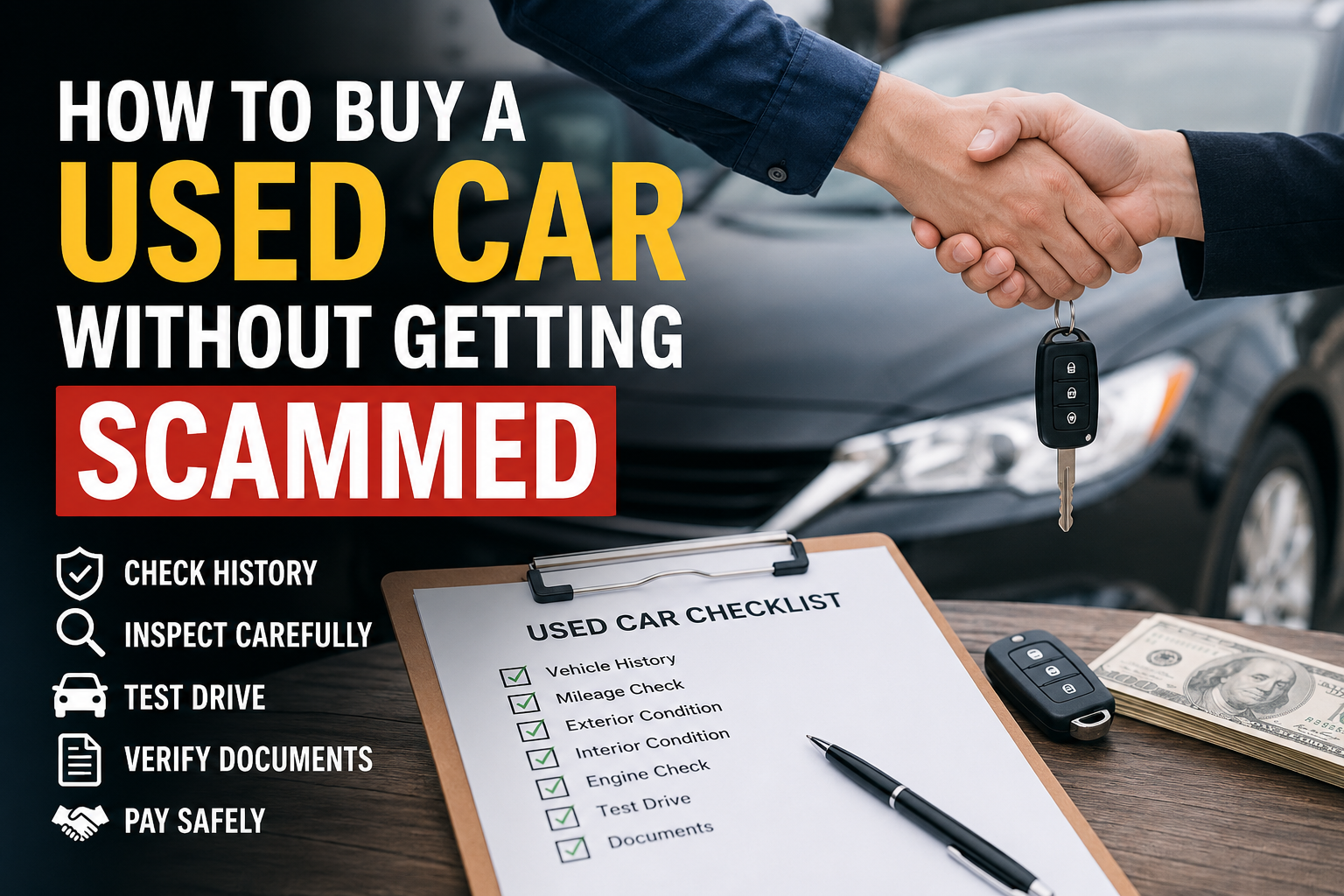 How to Buy a Used Car Without Getting Scammed
