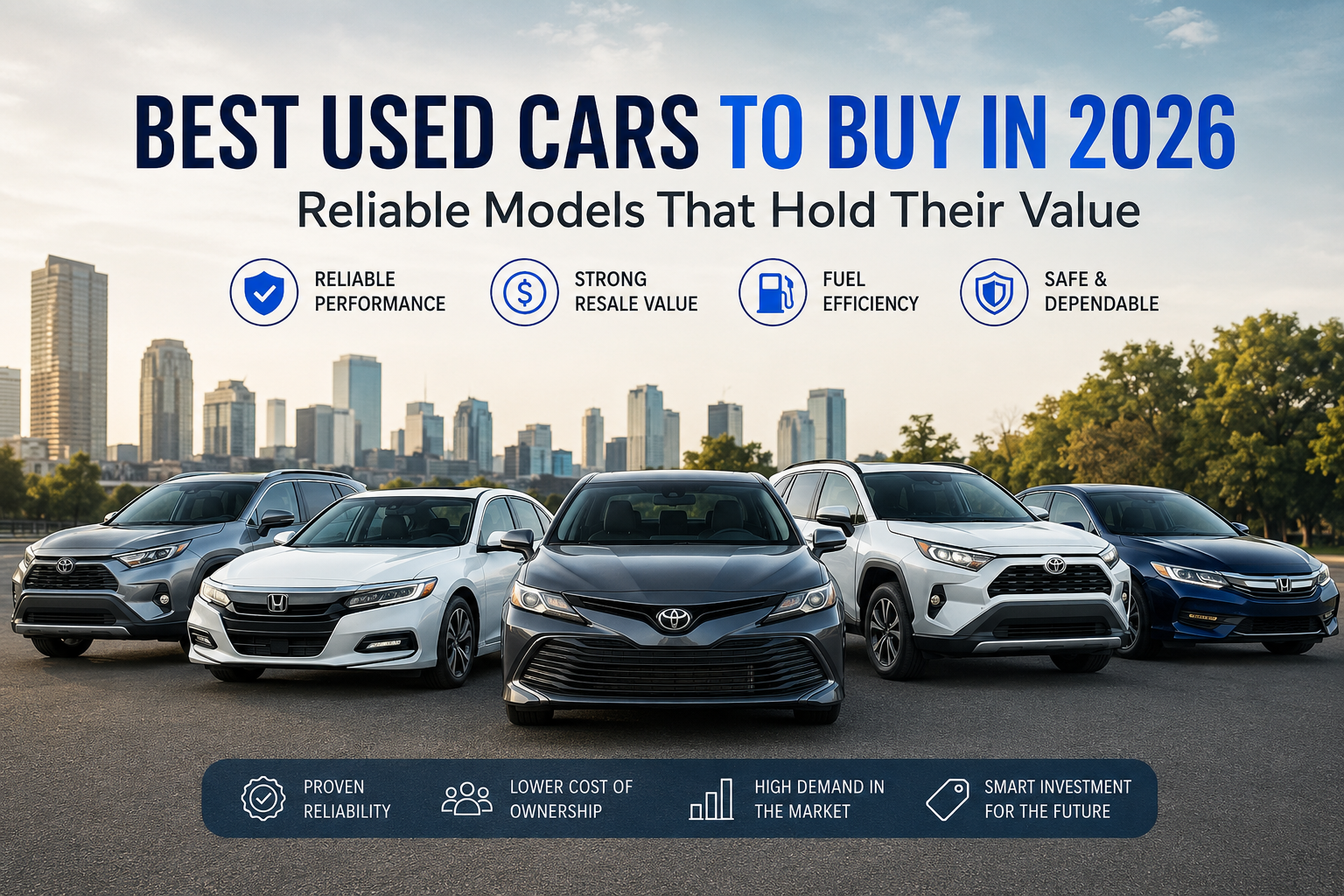 Best Used Cars to Buy in 2026: Reliable Models That Hold Their Value